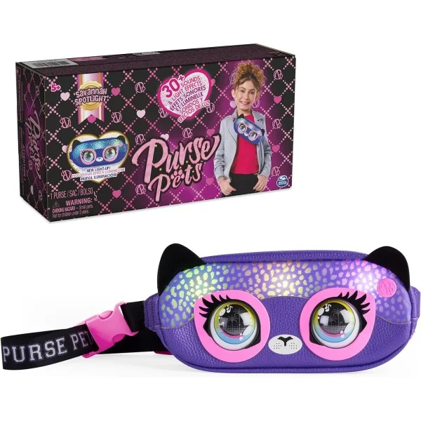Purse Pets Belt Bag Cheetah - 6066544-T